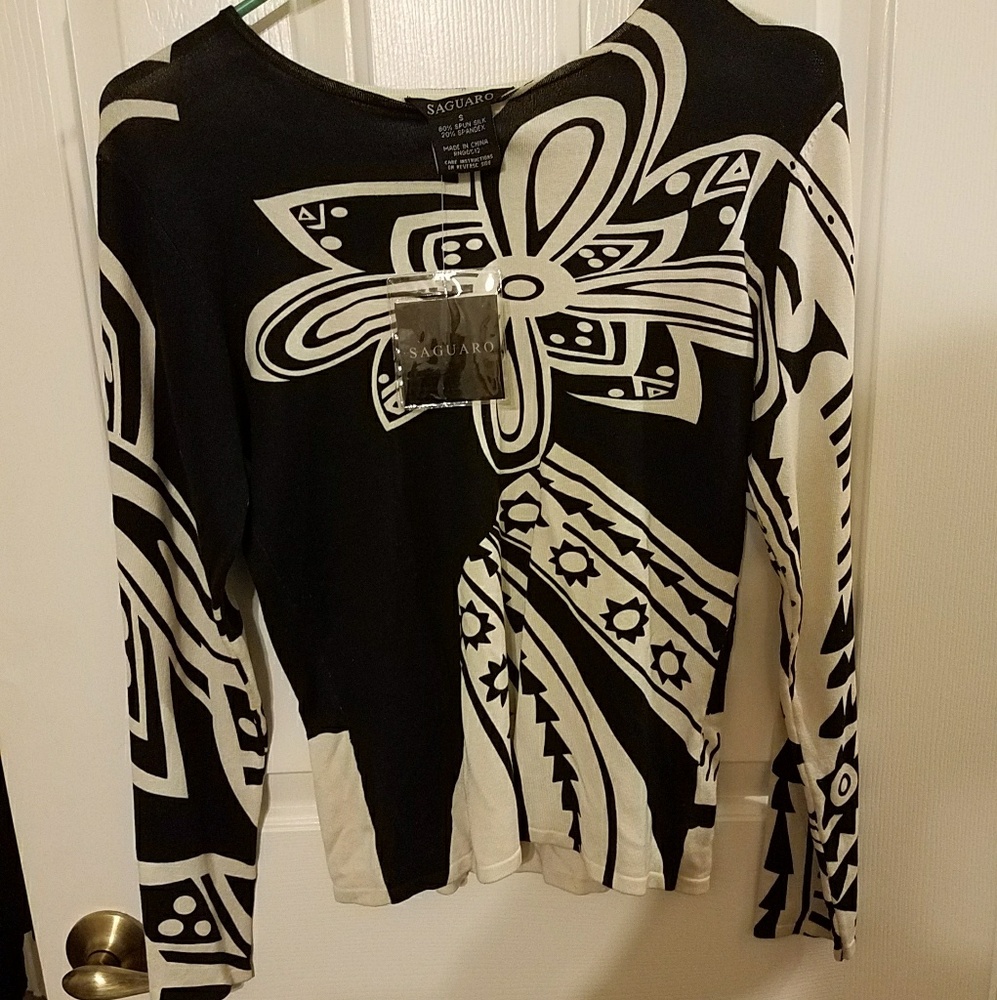 Beautiful patterned top